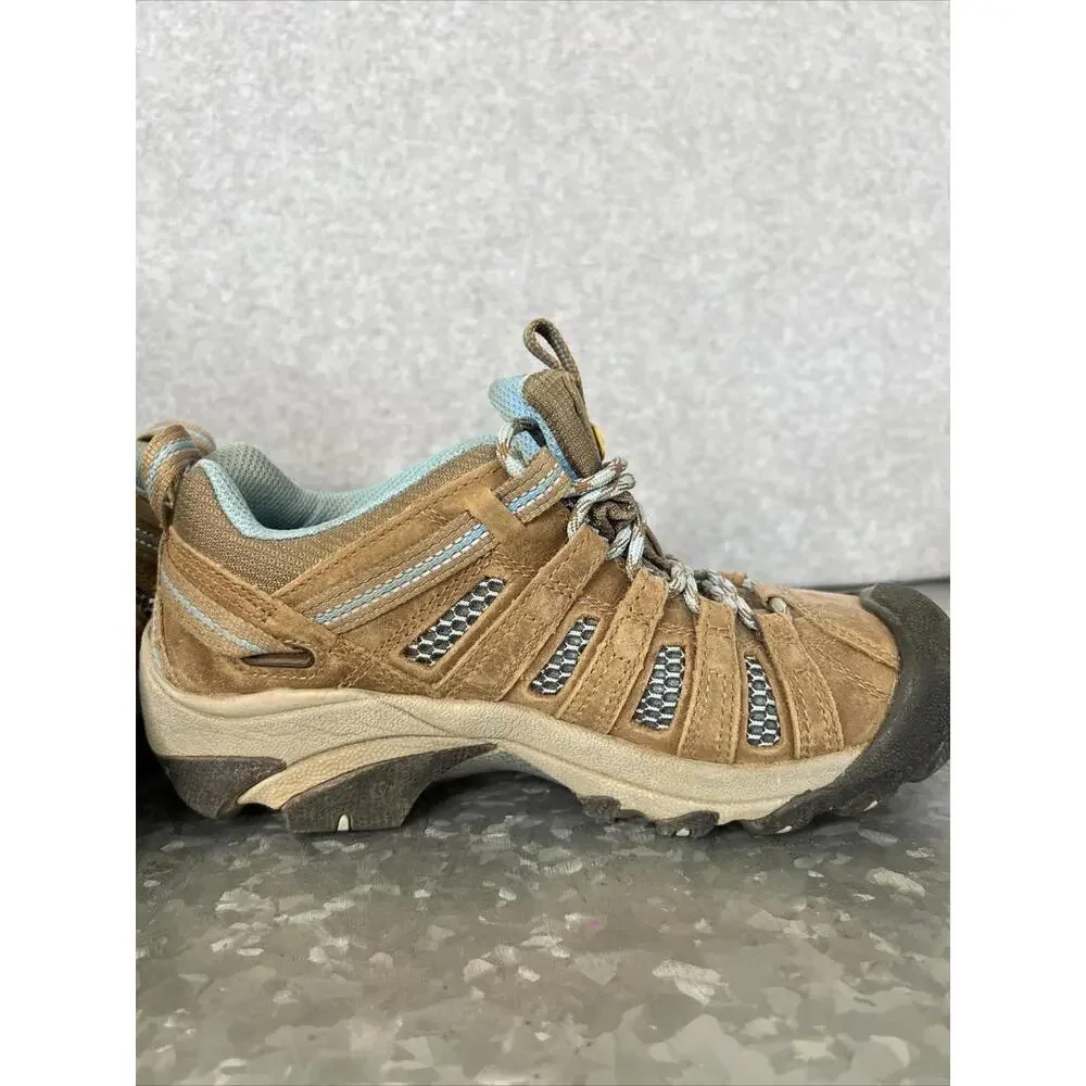 Keen Womens Voyager Hiking Boots Size 6.5 US Brown Lace Up Shoes Outdoor Nature - Picture 11 of 12